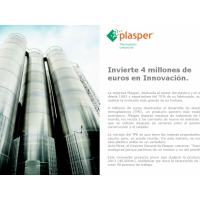 Plasper will invest 4M € in a new production line